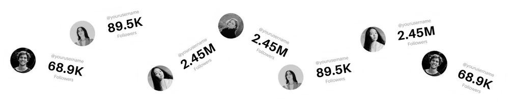 Growing accounts with hundreds of thousands to millions of followers